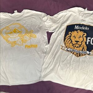 Modelo & Pacifico NWT T-Shirt set
